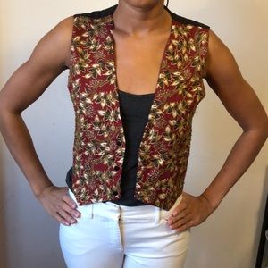 Vintage Hand-beaded vest